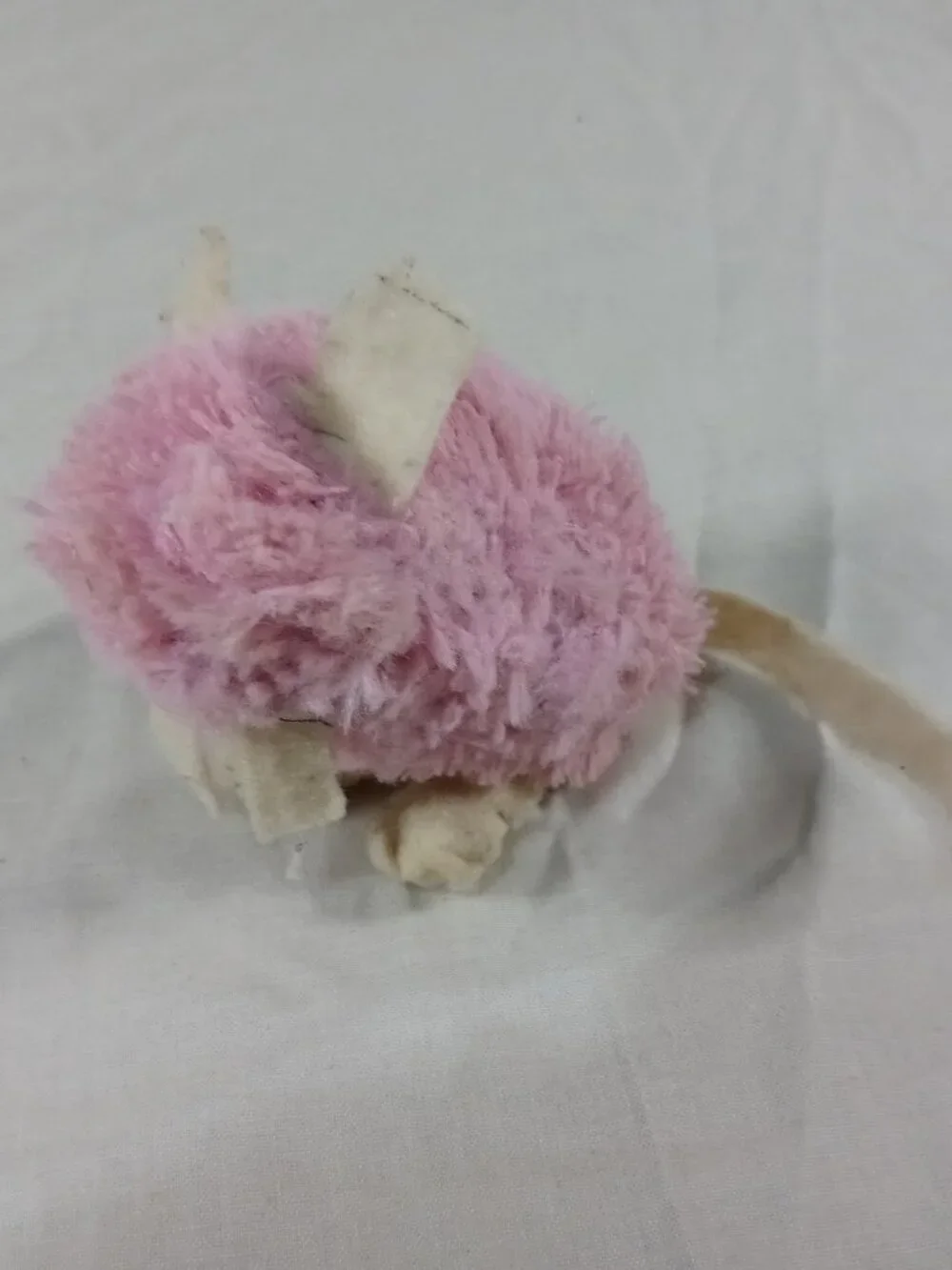 Small Adorable & Cute Handmade Pink Fluffy Mouse Plush *NEW*